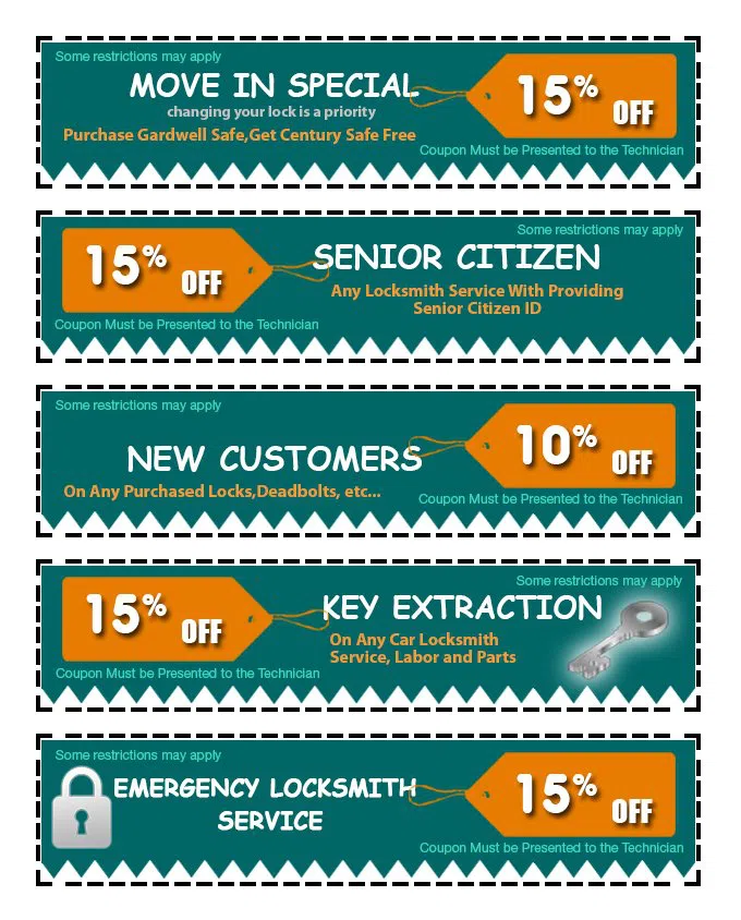 Exclusive Locksmith Services La Habra, CA 562-340-4636 - coupon-image